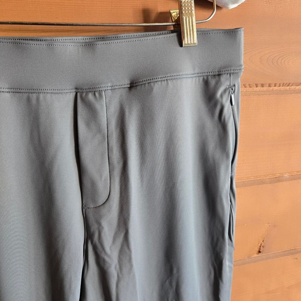 Crz Yoga Flare Pant NWT M Grey Sage Stretchy Pull On Athleisure Workout Gym Y2K - Picture 4 of 4
